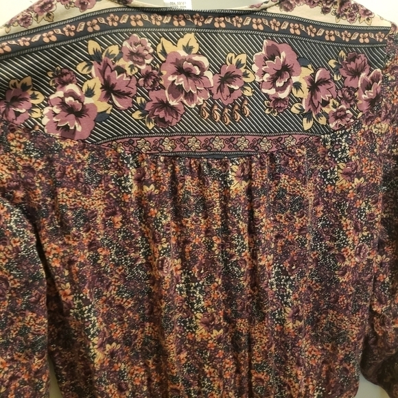 Mimi Chica Floral Print Boho Romper Size Medium - Picture 2 of 14